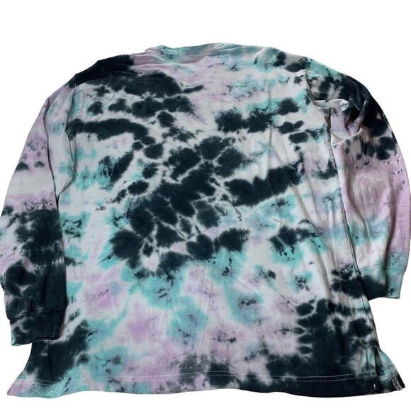 Pink Victoria Secret Womens Tie Dye Long Sleeve Shirt Size XS​​​​ - Picture 7 of 8